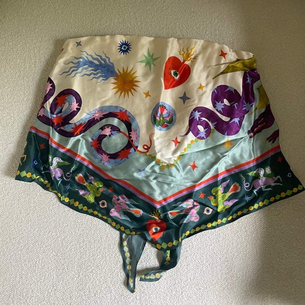 Brand new - Alemais Scarf Top!